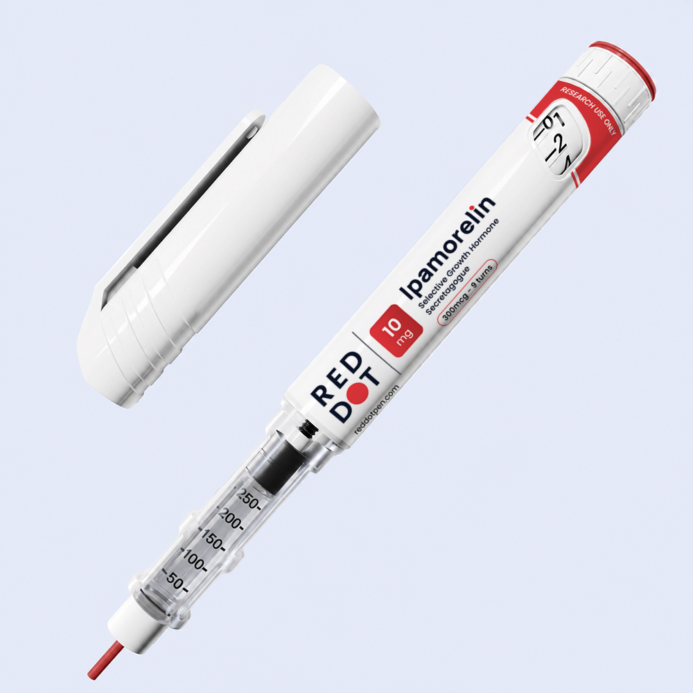 Ipamorelin — research peptide vial